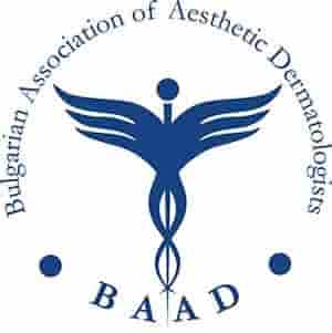 лого на Българската Асоциация на Естетичните Дерматолози BAAD